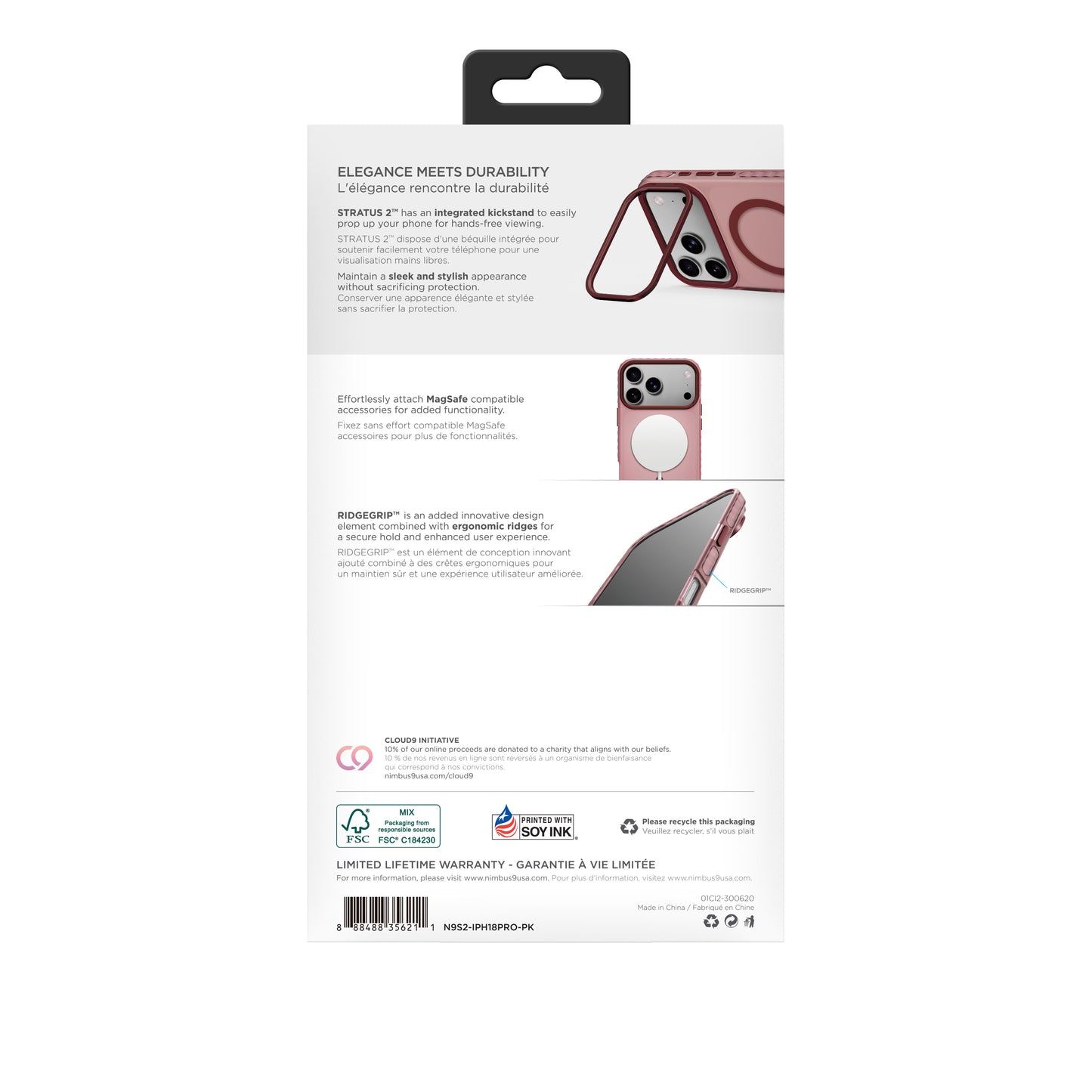 Nimbus9 Stratus 2 iPhone 18 Pro MagSafe Case