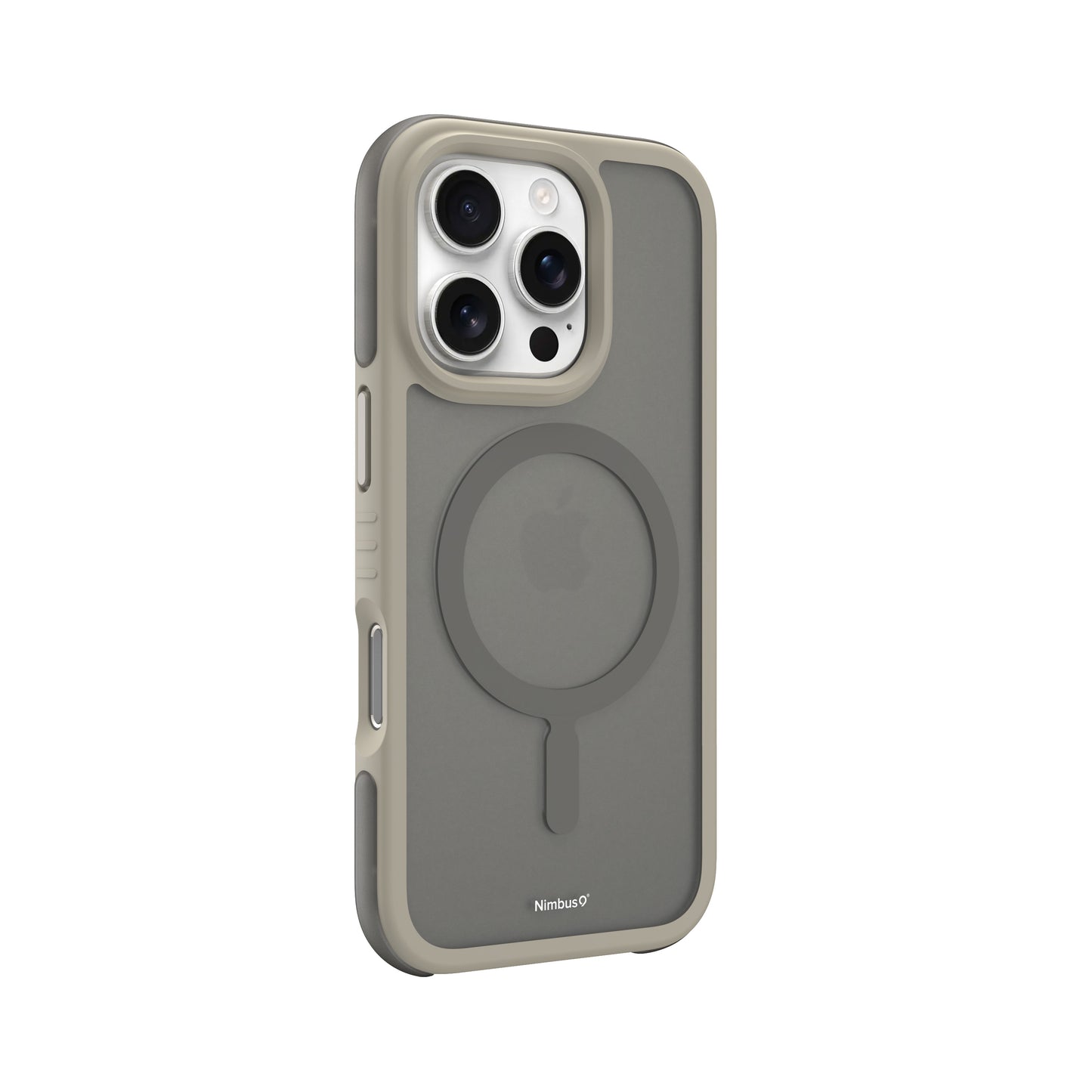 Coque MagSafe Nimbus9 Summit pour iPhone 16 Pro – Taupe givré