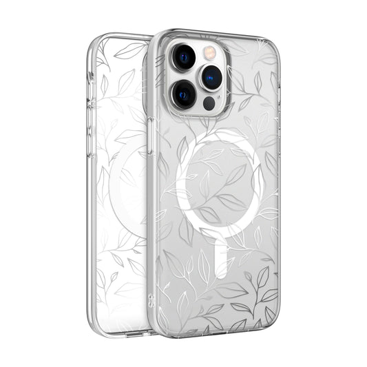 Coque MagSafe Nimbus9 Stratus pour iPhone 15 Pro Max – Feuilles