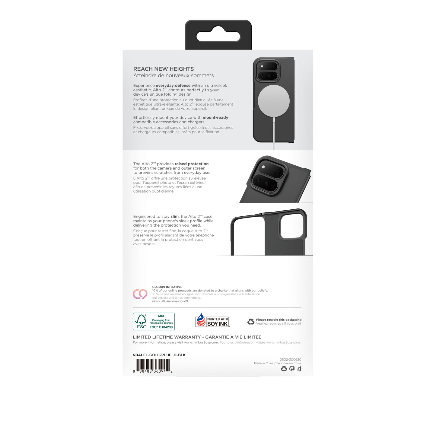 Nimbus9 Alto Google Pixel 11 Pro Fold Soft-Touch MagSafe Case