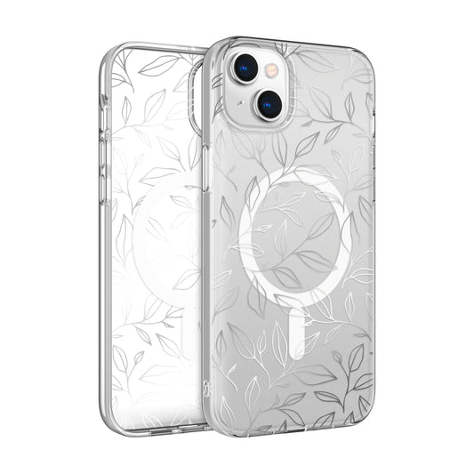 Funda Magsafe Nimbus9 Stratus para iPhone 14 Plus - Hojas