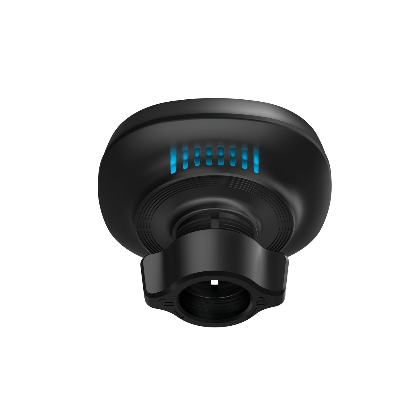 Kit de soporte magnético para teléfono con carga inalámbrica Nimbus9 para rejilla de ventilación o salpicadero - Negro