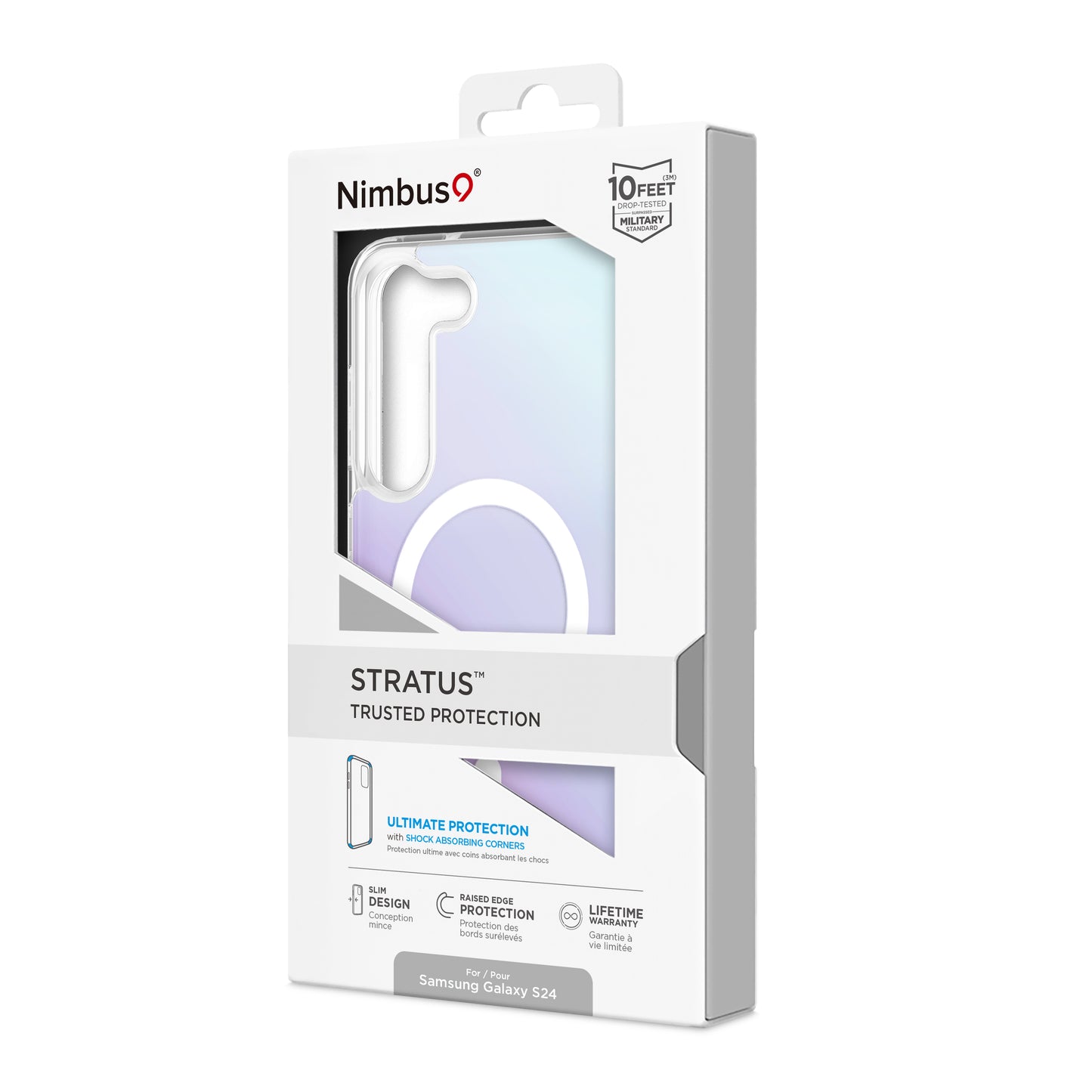 Funda Nimbus9 Stratus para Galaxy S24 - Escarcha