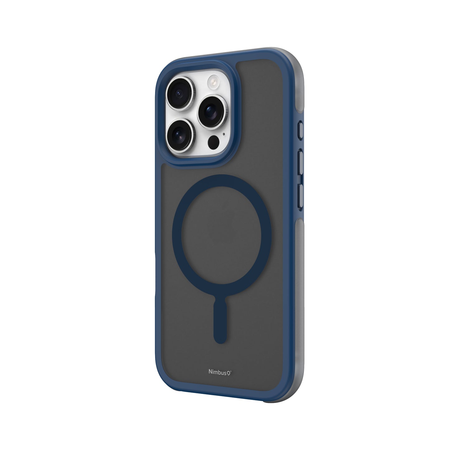 Coque MagSafe Nimbus9 Summit pour iPhone 16 Pro – Bleu givré