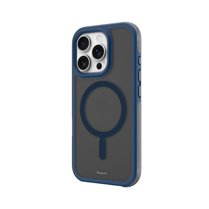 Coque MagSafe Nimbus9 Summit pour iPhone 16 Pro – Bleu givré