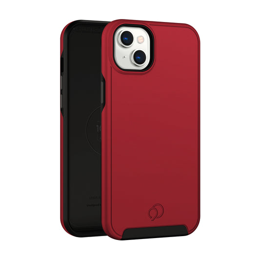 Funda MagSafe Nimbus9 Cirrus 2 para iPhone 15 Plus - Carmesí