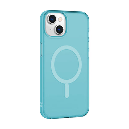 Coque MagSafe Nimbus9 Stratus pour iPhone 15 – Bleu