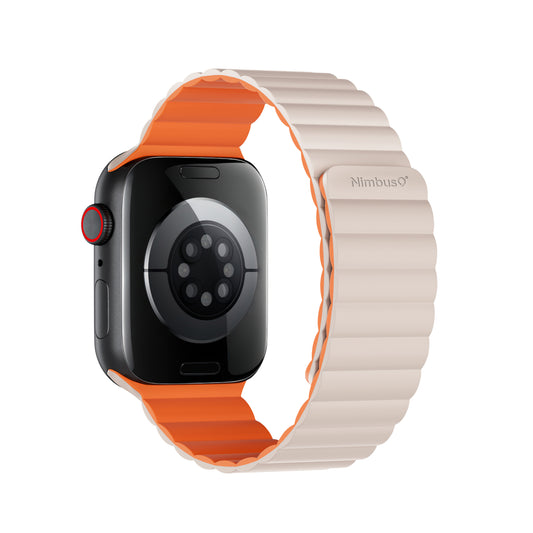 Bracelet magnétique Nimbus9 pour Apple Watch 41 mm - Ivoire