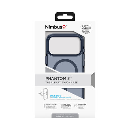 Nimbus9 Phantom 3 iPhone 17 Pro MagSafe Case - Steel Blue