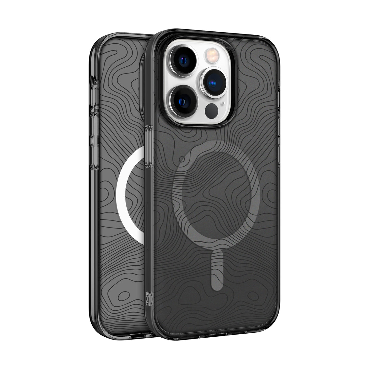 Coque MagSafe Nimbus9 Stratus pour iPhone 15 Pro – Topographie