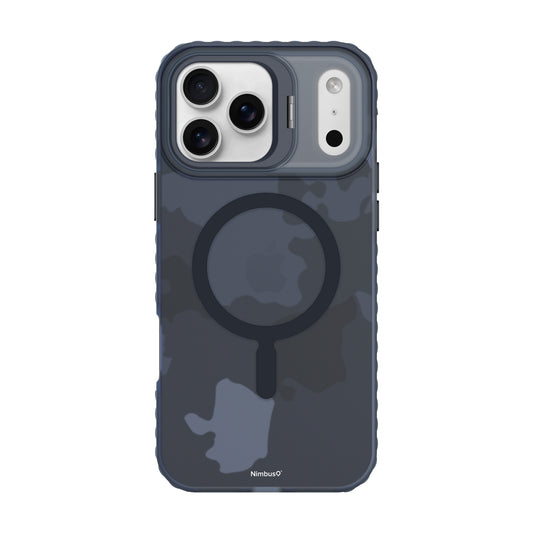 Nimbus9 Stratus 2 iPhone 17 Pro Max MagSafe Case with Kickstand - Blue Camo