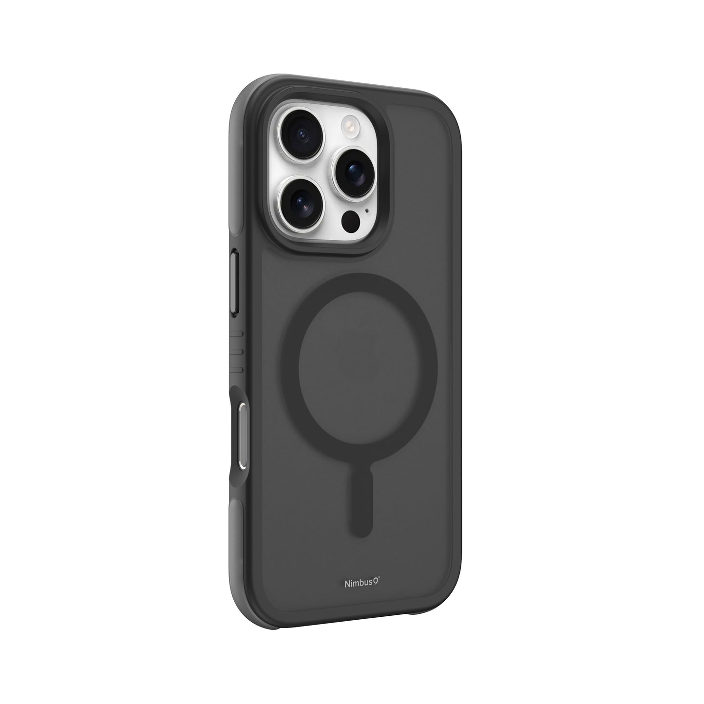 Coque MagSafe Nimbus9 Summit pour iPhone 16 Pro – Noir givré
