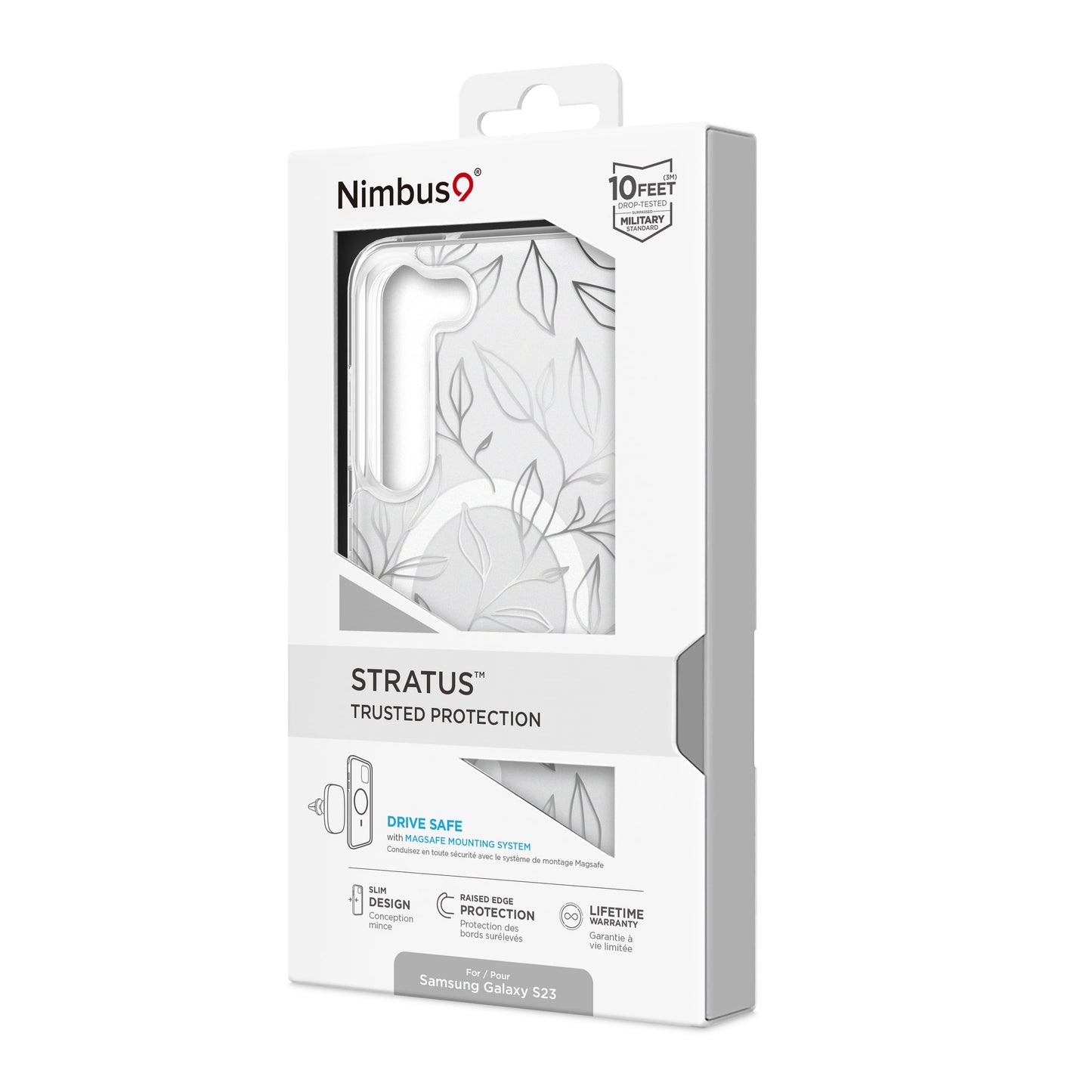 Funda Nimbus9 Stratus para Galaxy S23 - Hojas
