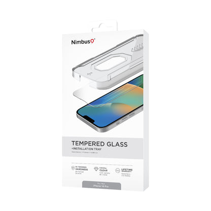 Nimbus9 Tempered Glass and Installation Kit for iPhone 14 Pro (6.1) - Clear