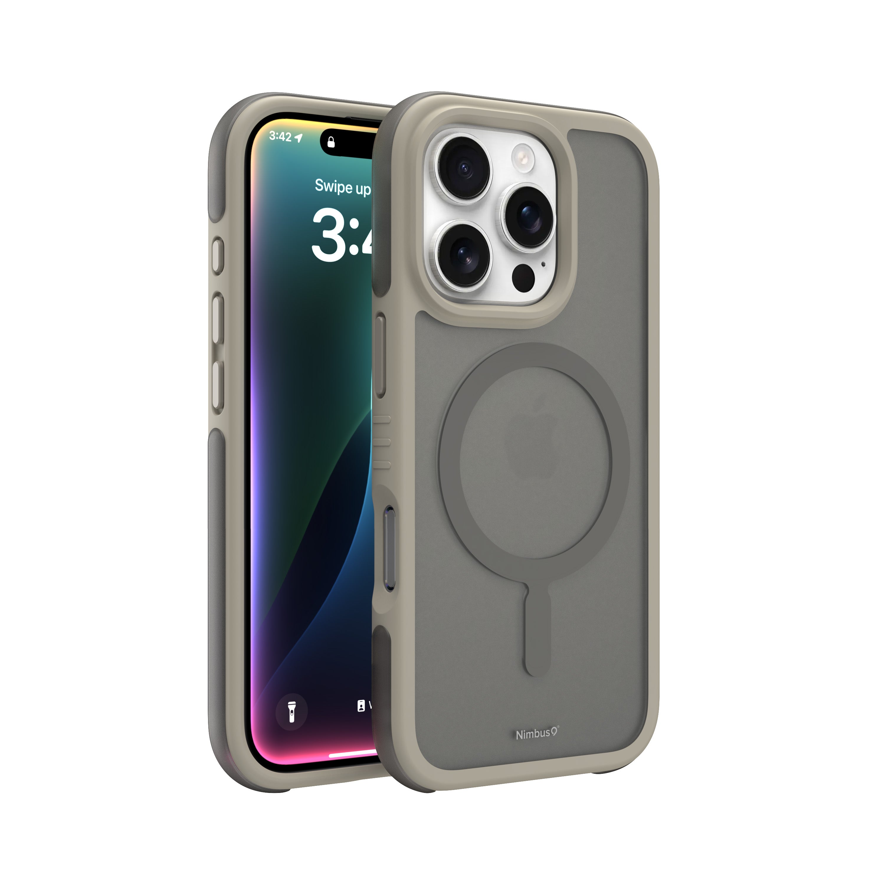 Nimbus9 Summit iPhone 16 Pro Max MagSafe Case - Frost Taupe
