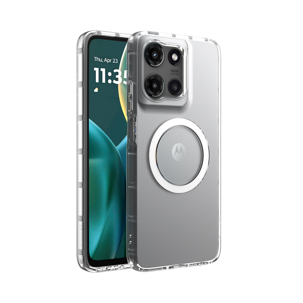 Funda Nimbus9 Alto 2 para Moto G (2025) - Transparente