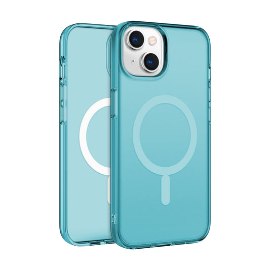 Coque MagSafe Nimbus9 Stratus pour iPhone 15 – Bleu