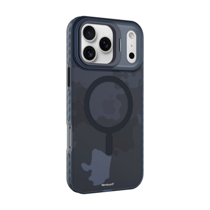 Nimbus9 Stratus 2 iPhone 17 Pro Max MagSafe Case with Kickstand - Blue Camo
