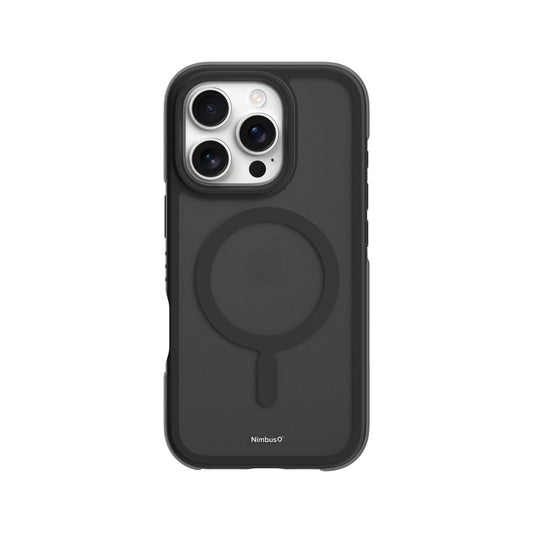 Coque MagSafe Nimbus9 Summit pour iPhone 16 Pro – Noir givré