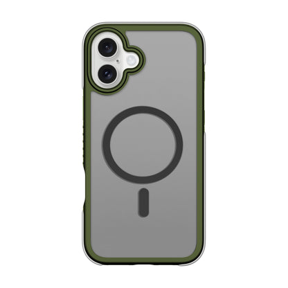 Funda MagSafe Nimbus9 Summit para iPhone 16 Plus - Verde escarcha
