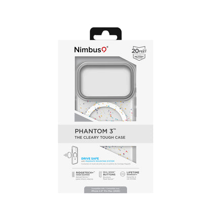 Nimbus9 Phantom 3 iPhone 17 Pro Max MagSafe Case - Confetti