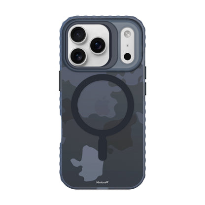 Nimbus9 Stratus 2 iPhone 17 Pro MagSafe Case with Kickstand - Blue Camo