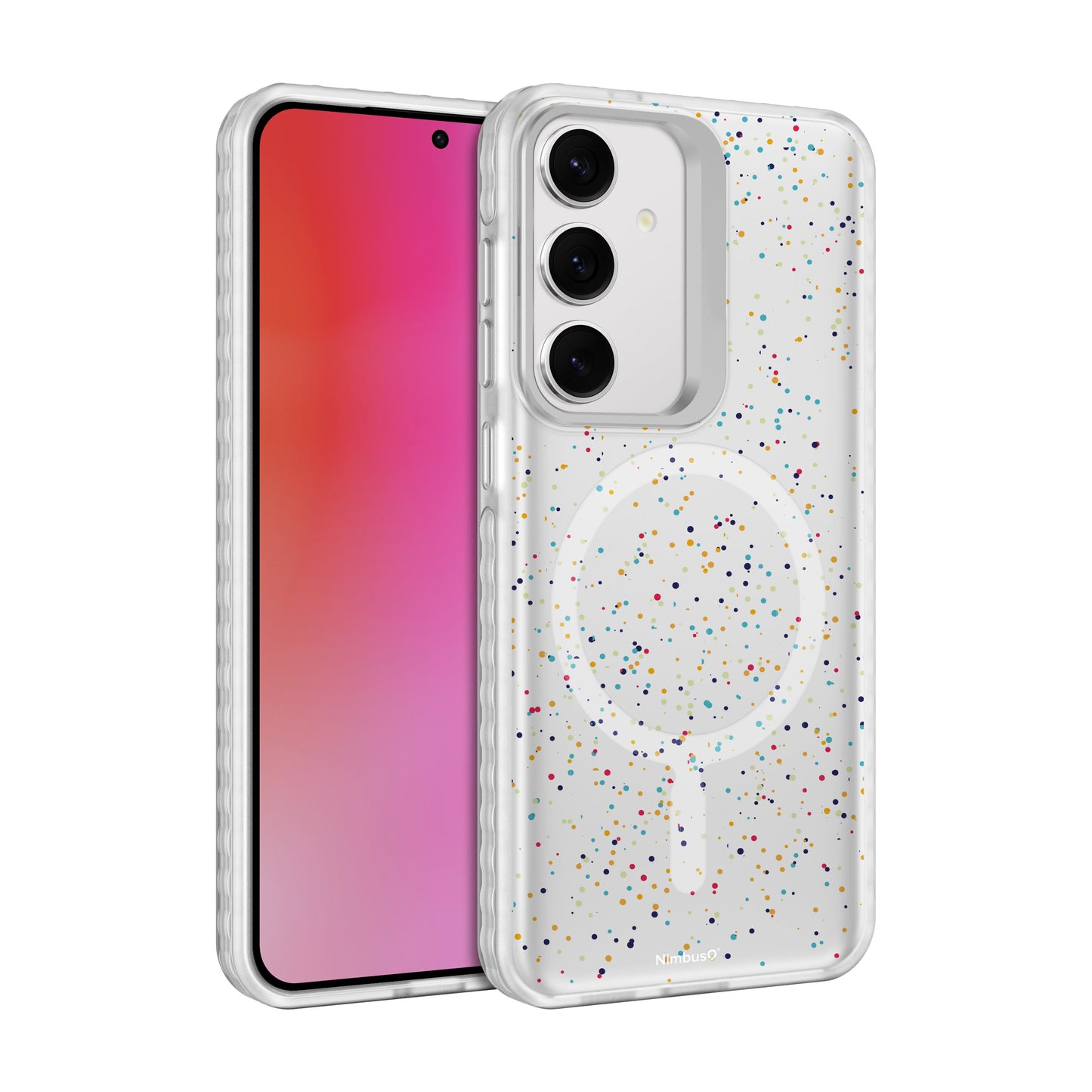 Coque MagSafe Nimbus9 Stratus 2 pour Galaxy S25 Plus – Confettis