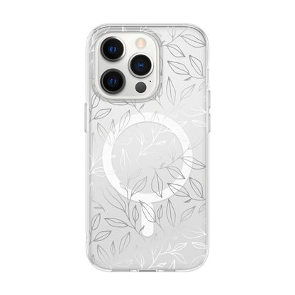 Coque MagSafe Nimbus9 Stratus pour iPhone 15 Pro – Feuilles