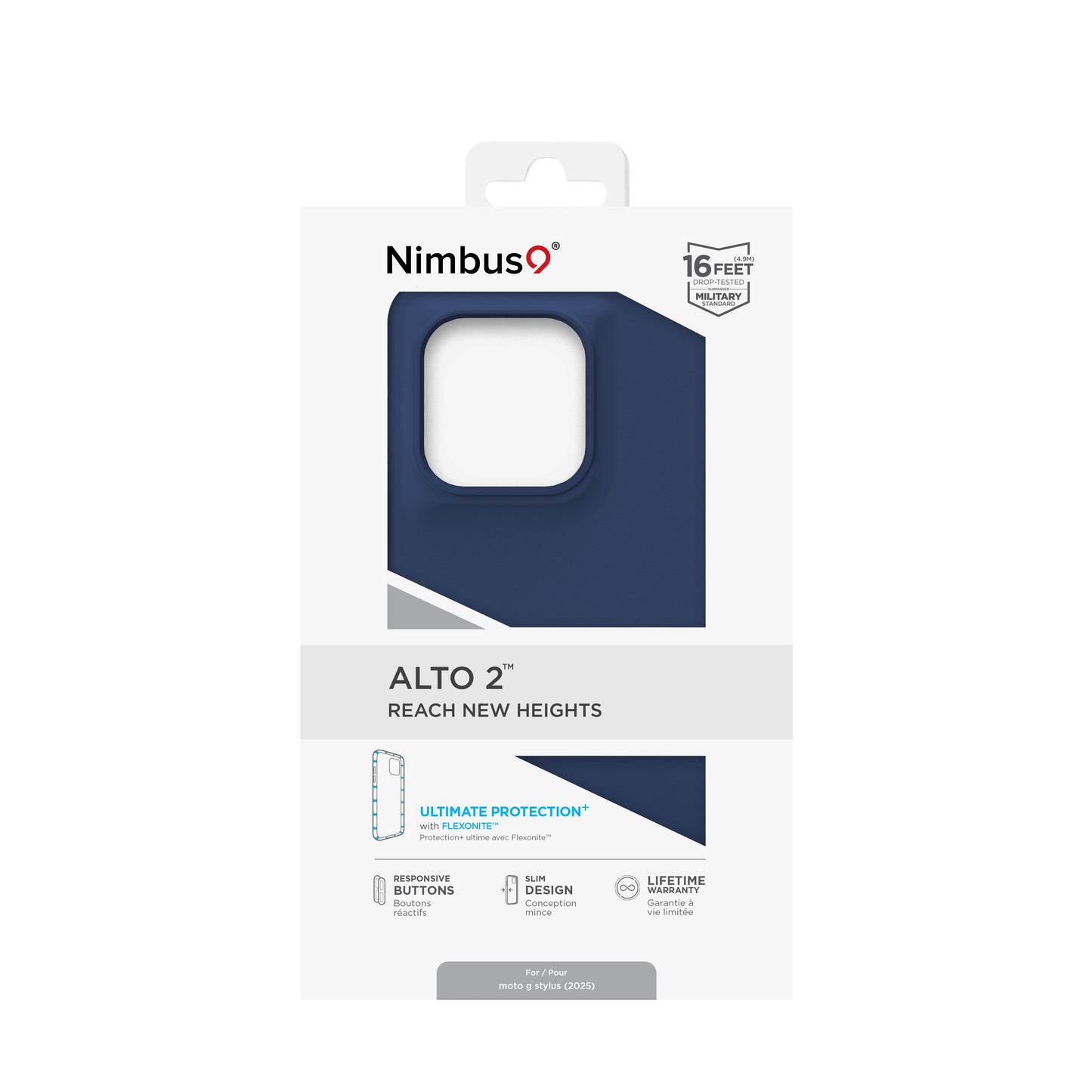 Nimbus9 Alto 2 moto g stylus (2025) Case - Blue