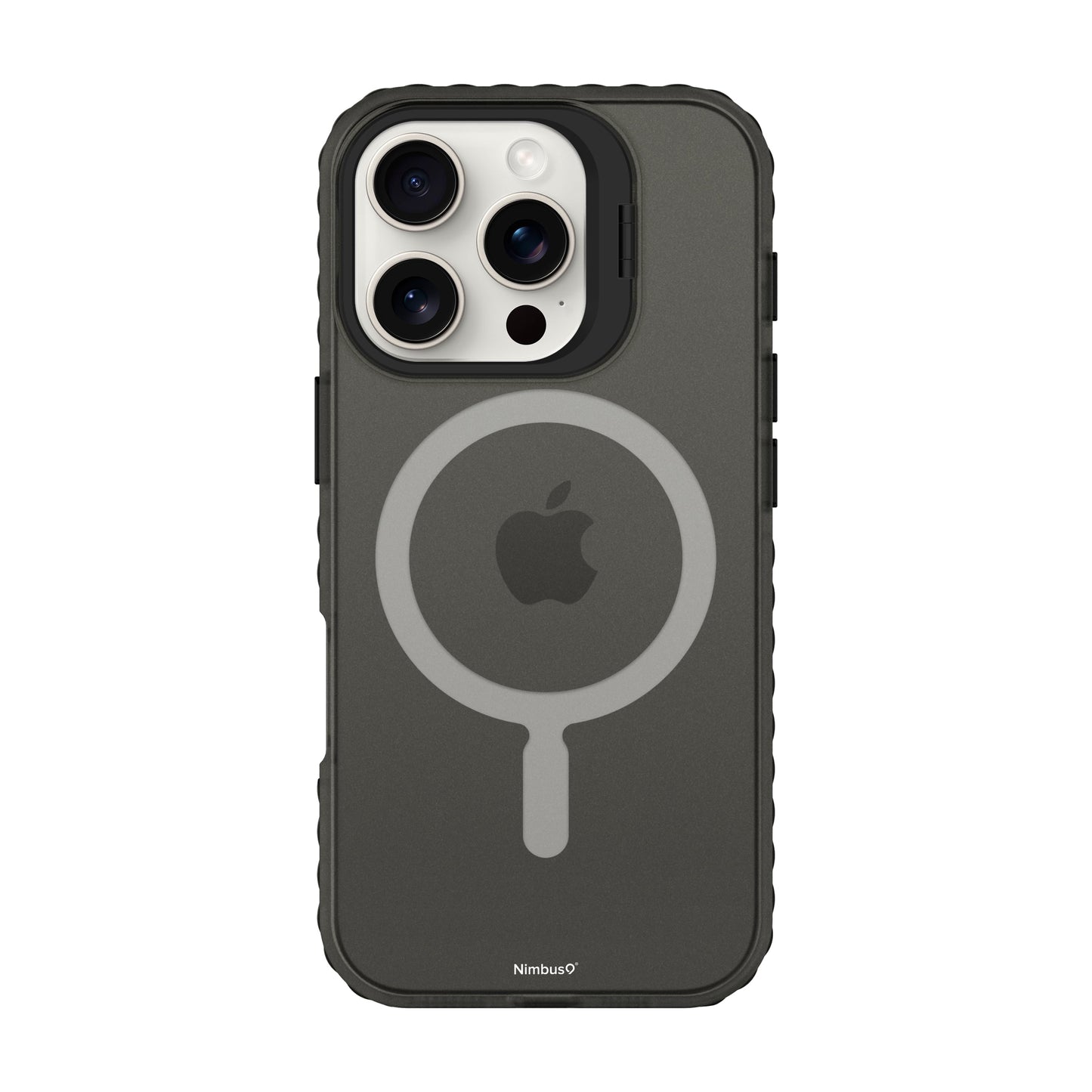 Coque MagSafe Nimbus9 Stratus 2 pour iPhone 16 Pro – Fumée