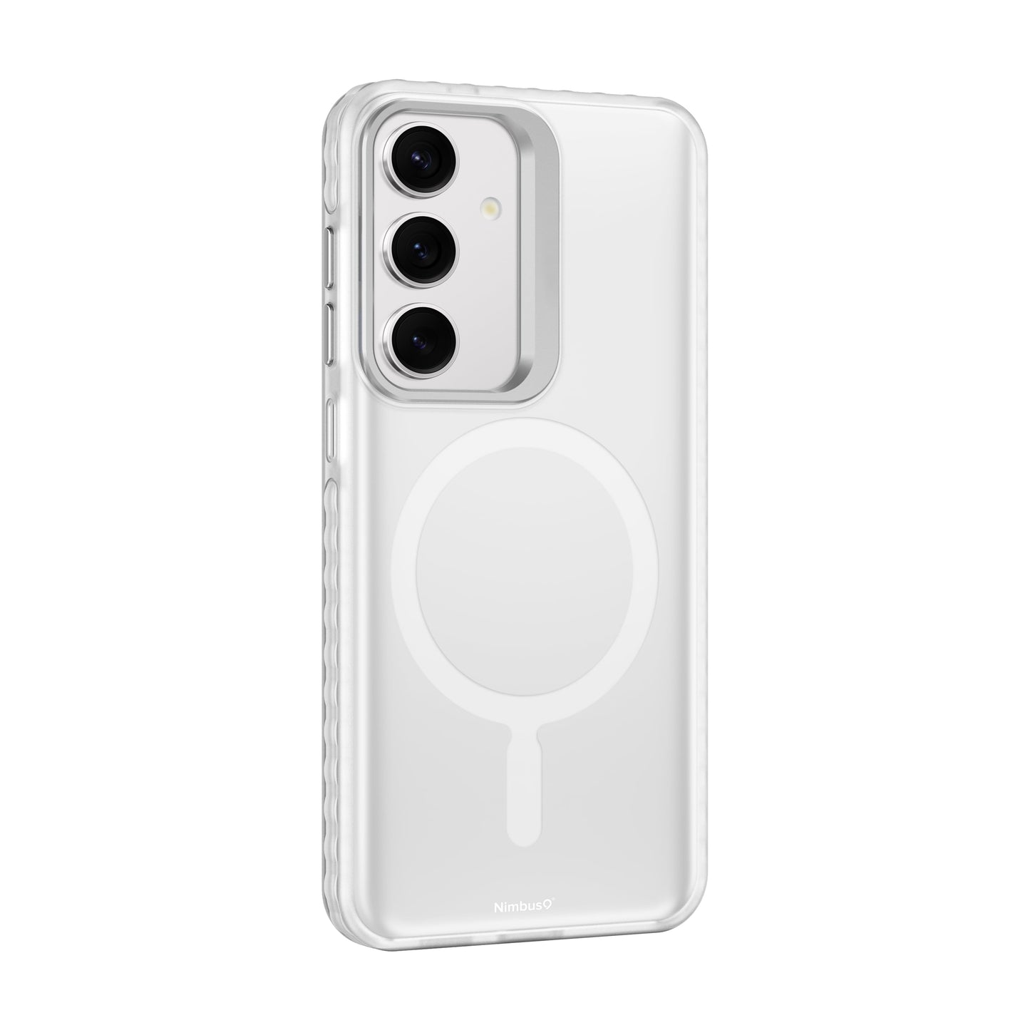 Coque MagSafe Nimbus9 Stratus 2 pour Galaxy S25 – Transparent givré