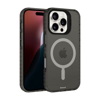 Coque MagSafe Nimbus9 Stratus 2 pour iPhone 16 Pro – Fumée