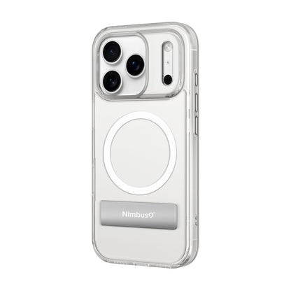 Nimbus9 Aero MagSafe Case for iPhone 17 Pro with Built-In Kickstand - Clear