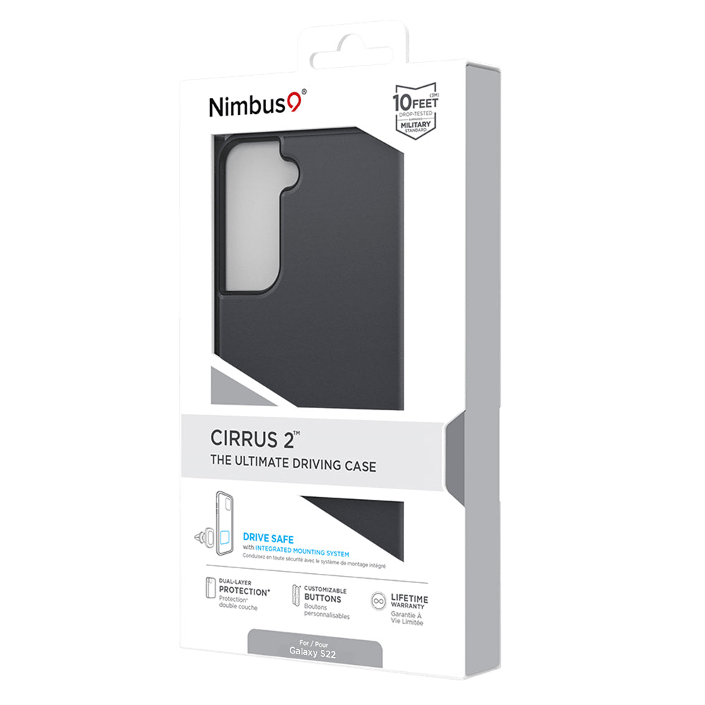 Coque Nimbus9 Cirrus 2 pour Galaxy S22 – Gris métallisé