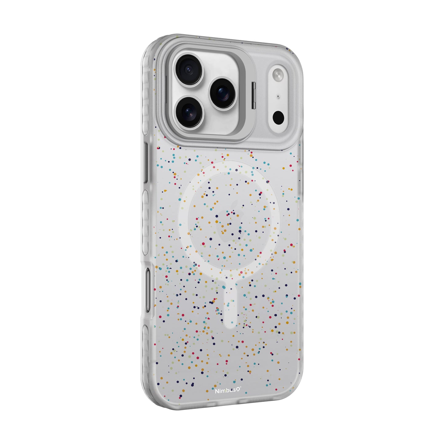 Nimbus9 Stratus 2 iPhone 17 Pro Max MagSafe Case with Kickstand - Confetti