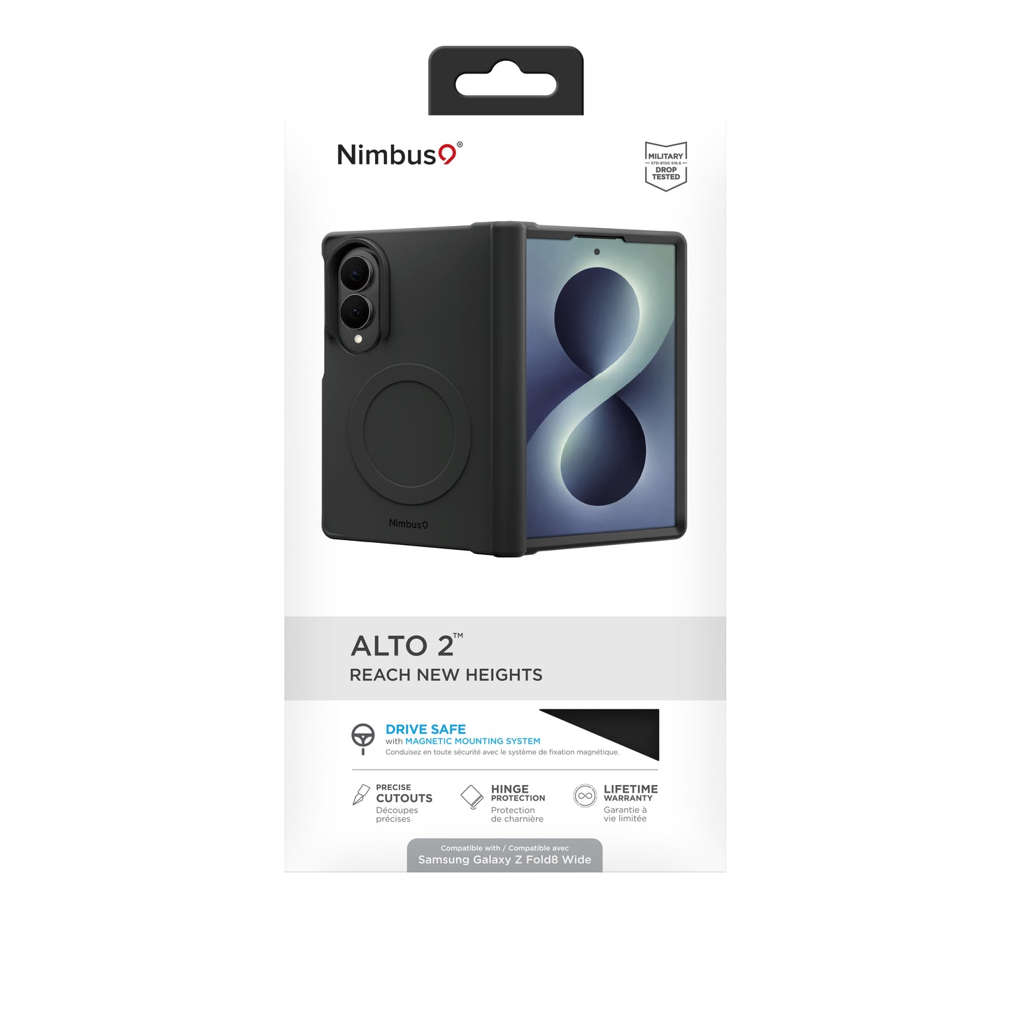Nimbus9 Alto Galaxy Z Fold8 Soft-Touch MagSafe Case