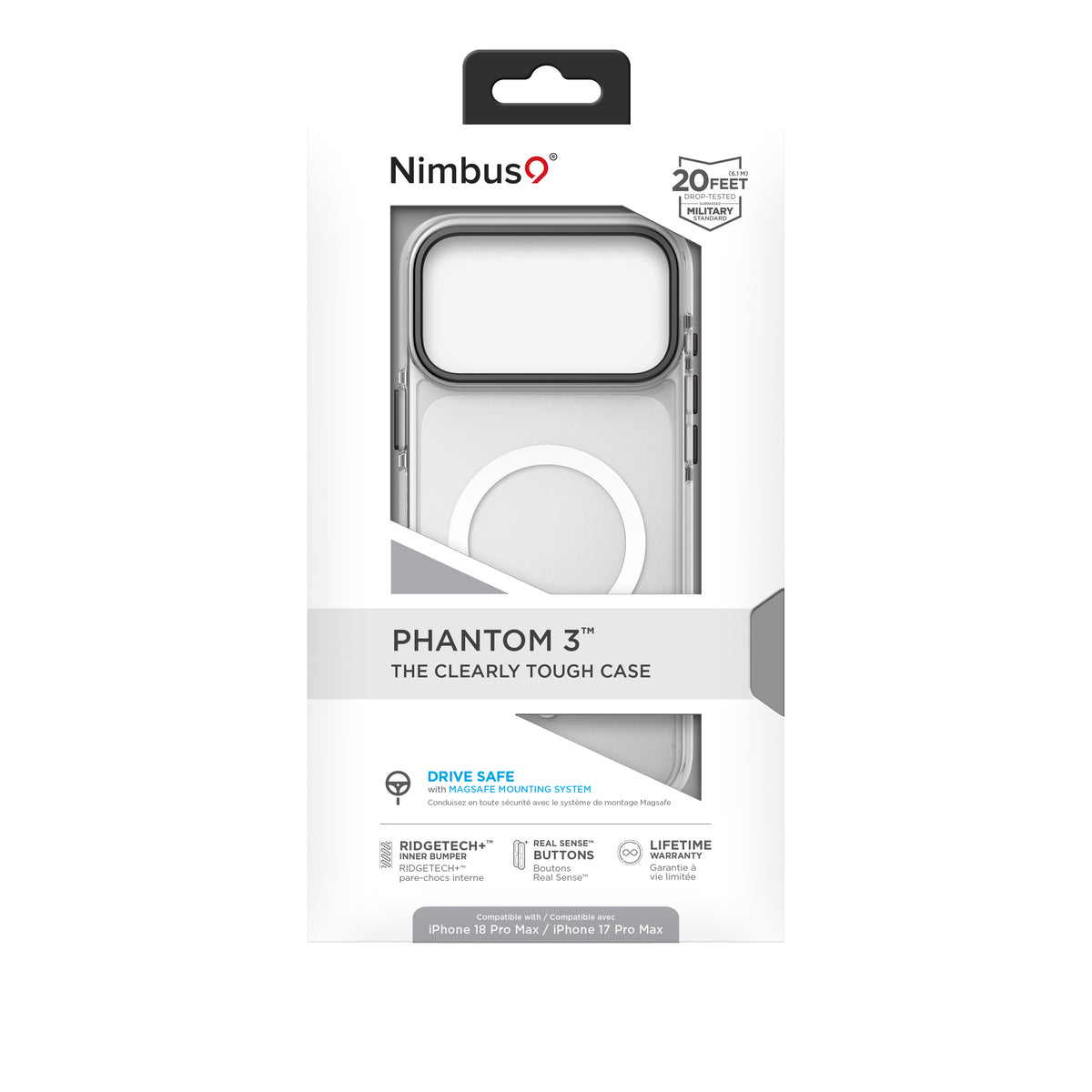 Nimbus9 Phantom 3 iPhone 18 Pro Max MagSafe Case