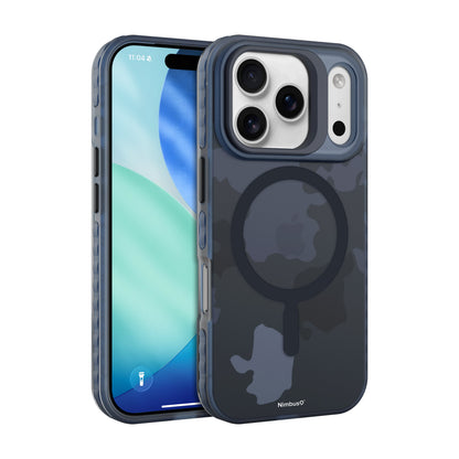 Nimbus9 Stratus 2 iPhone 17 Pro MagSafe Case with Kickstand - Blue Camo