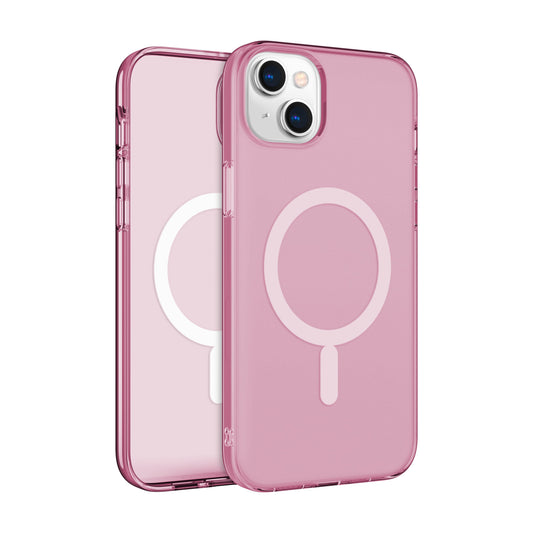 Coque MagSafe Nimbus9 Stratus pour iPhone 15 Plus – Rose
