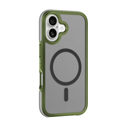 Coque MagSafe Nimbus9 Summit pour iPhone 16 – Vert givré