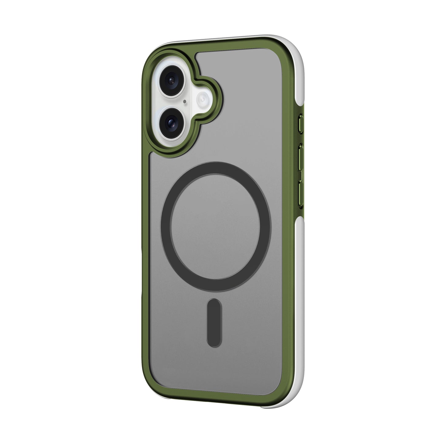Coque MagSafe Nimbus9 Summit pour iPhone 16 – Vert givré