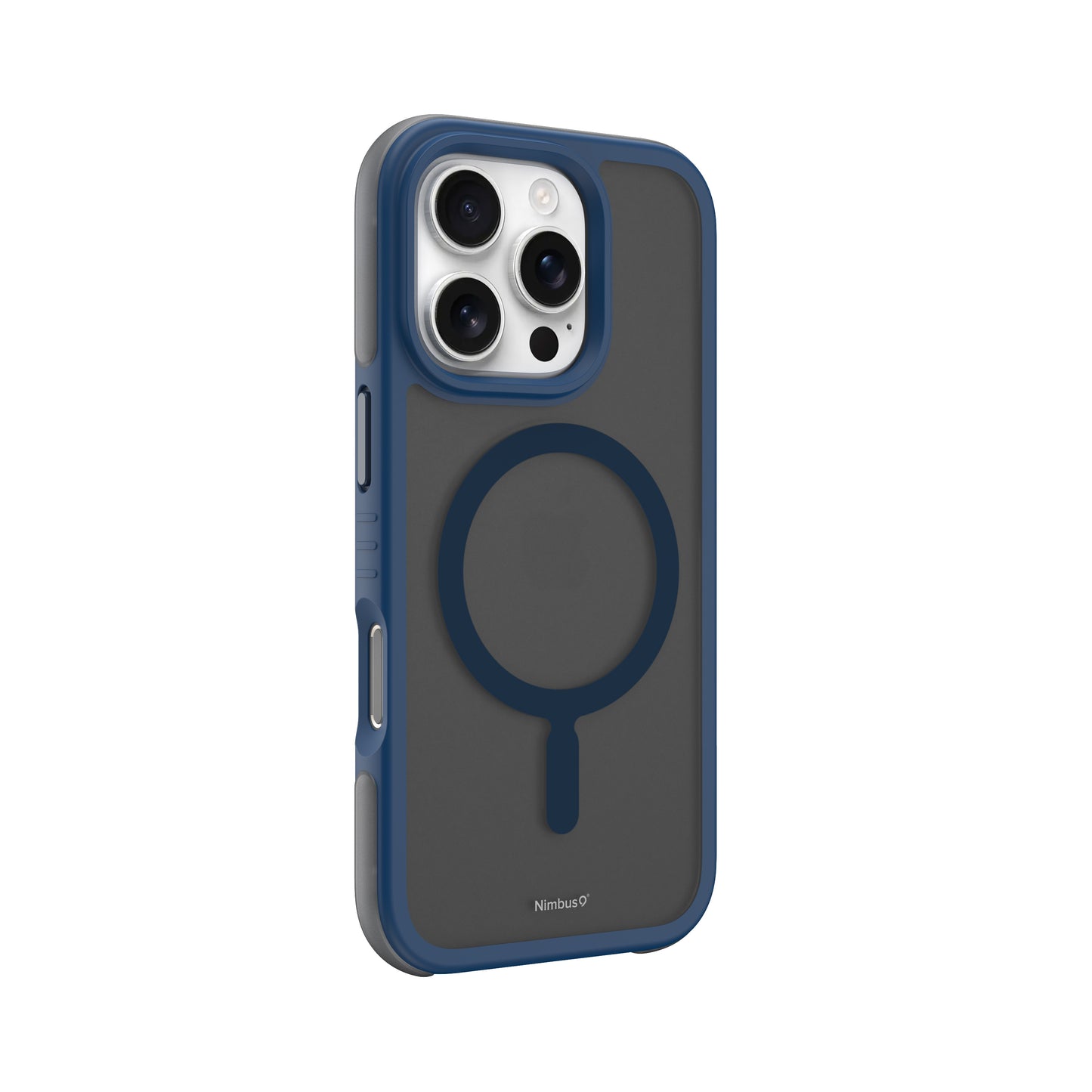 Coque MagSafe Nimbus9 Summit pour iPhone 16 Pro – Bleu givré