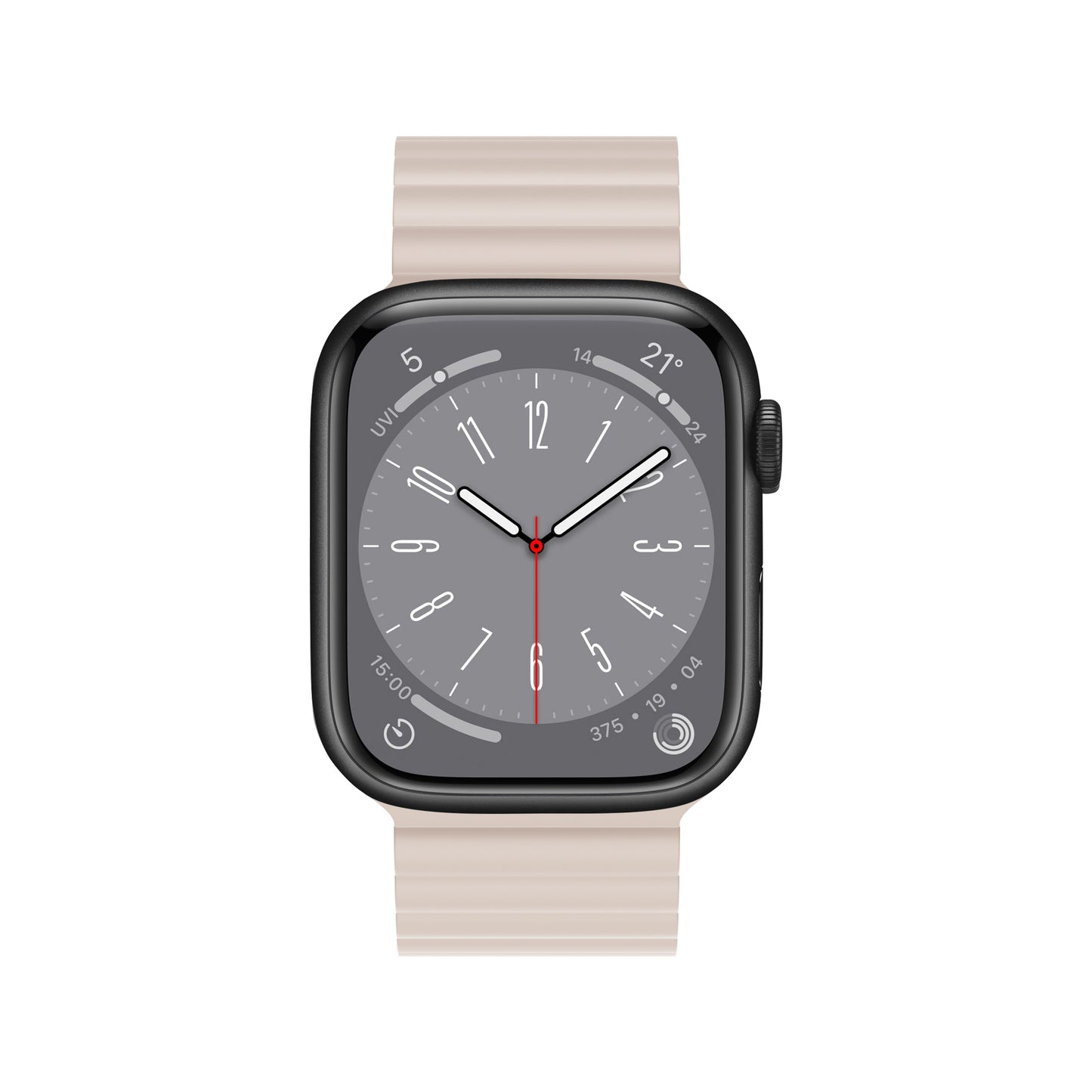 Bracelet magnétique Nimbus9 pour Apple Watch 45 mm - Ivoire