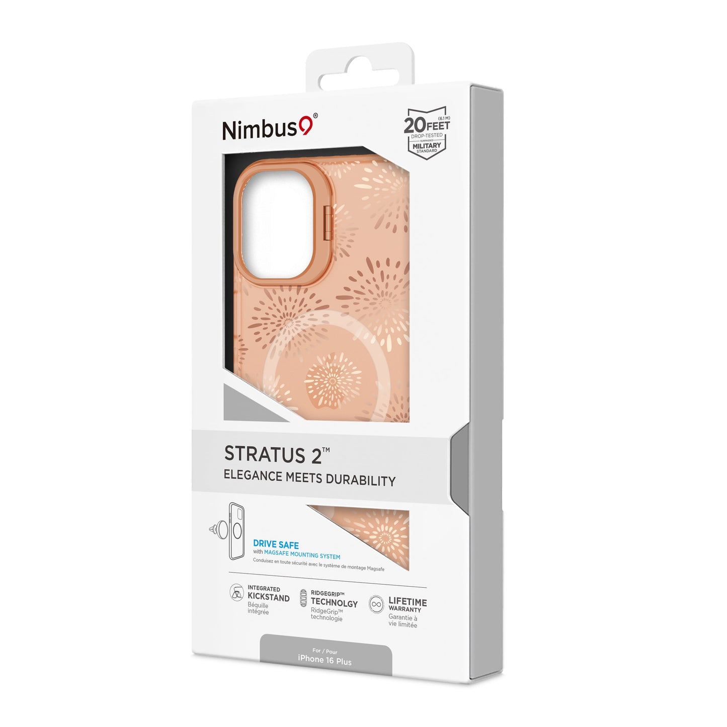 Coque MagSafe Nimbus9 Stratus 2 pour iPhone 16 Plus – Étoile