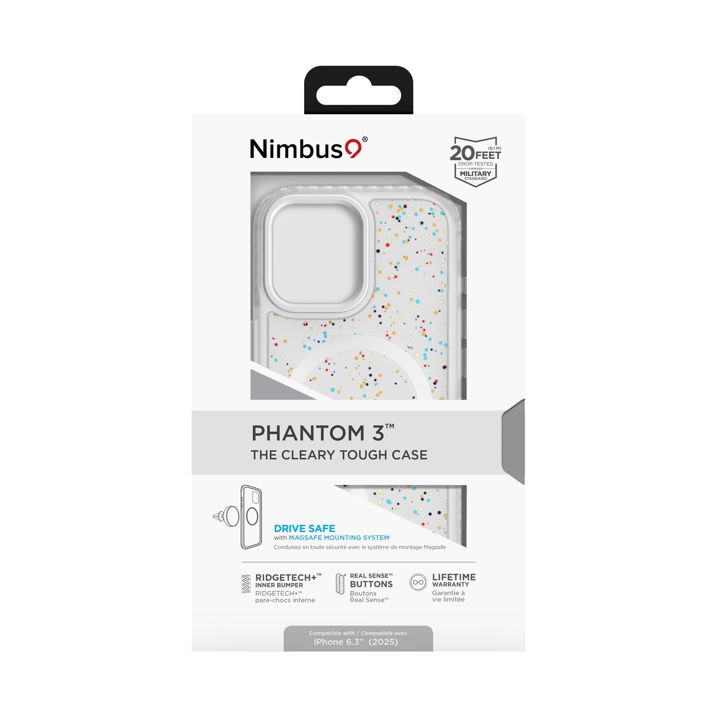 Nimbus9 Phantom 3 iPhone 17 MagSafe Case