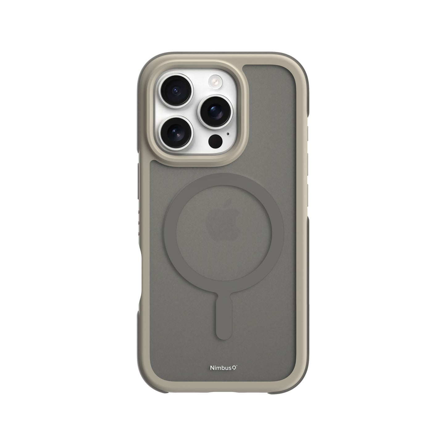 Coque MagSafe Nimbus9 Summit pour iPhone 16 Pro – Taupe givré