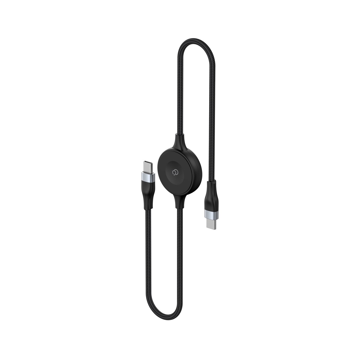 Nimbus9 Duo Cable USB-C with Apple Watch Charging (3FT) - Black