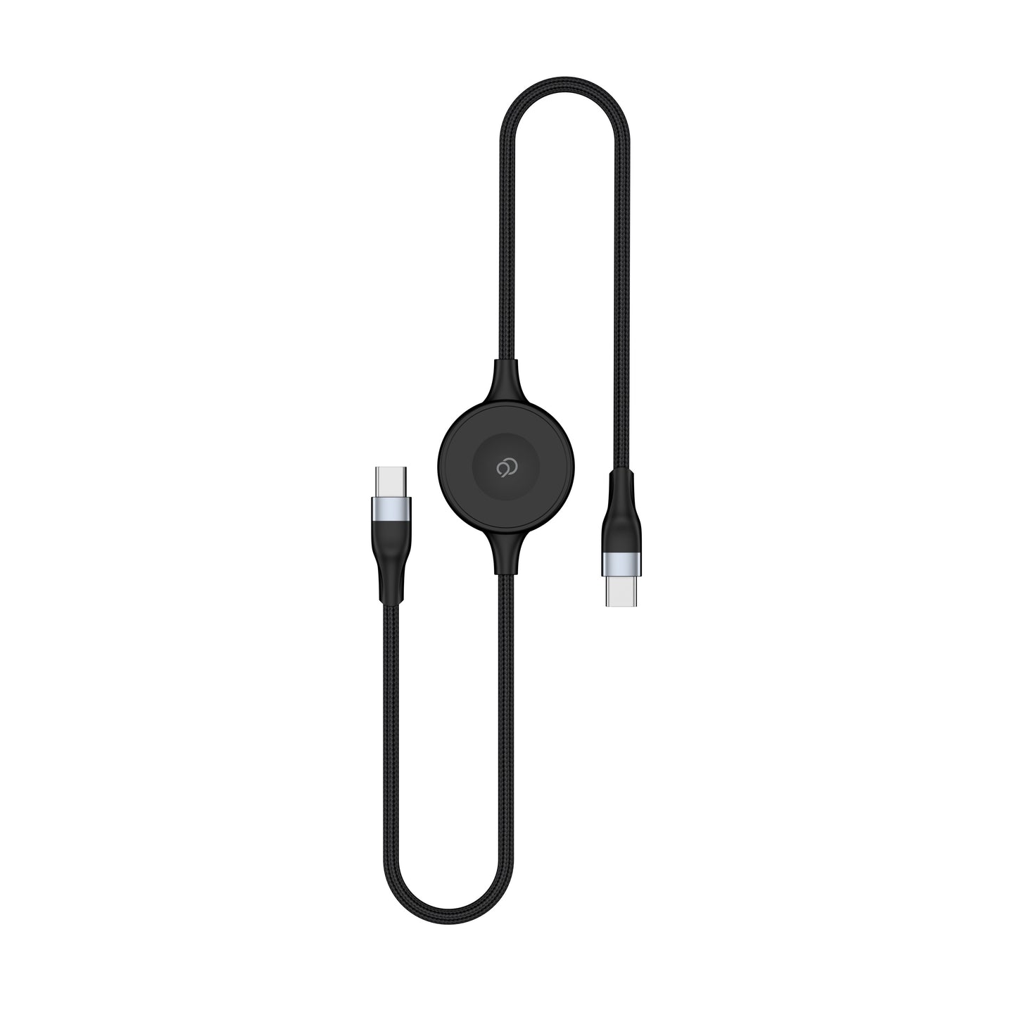 Nimbus9 Duo Cable USB-C with Apple Watch Charging (3FT) - Black