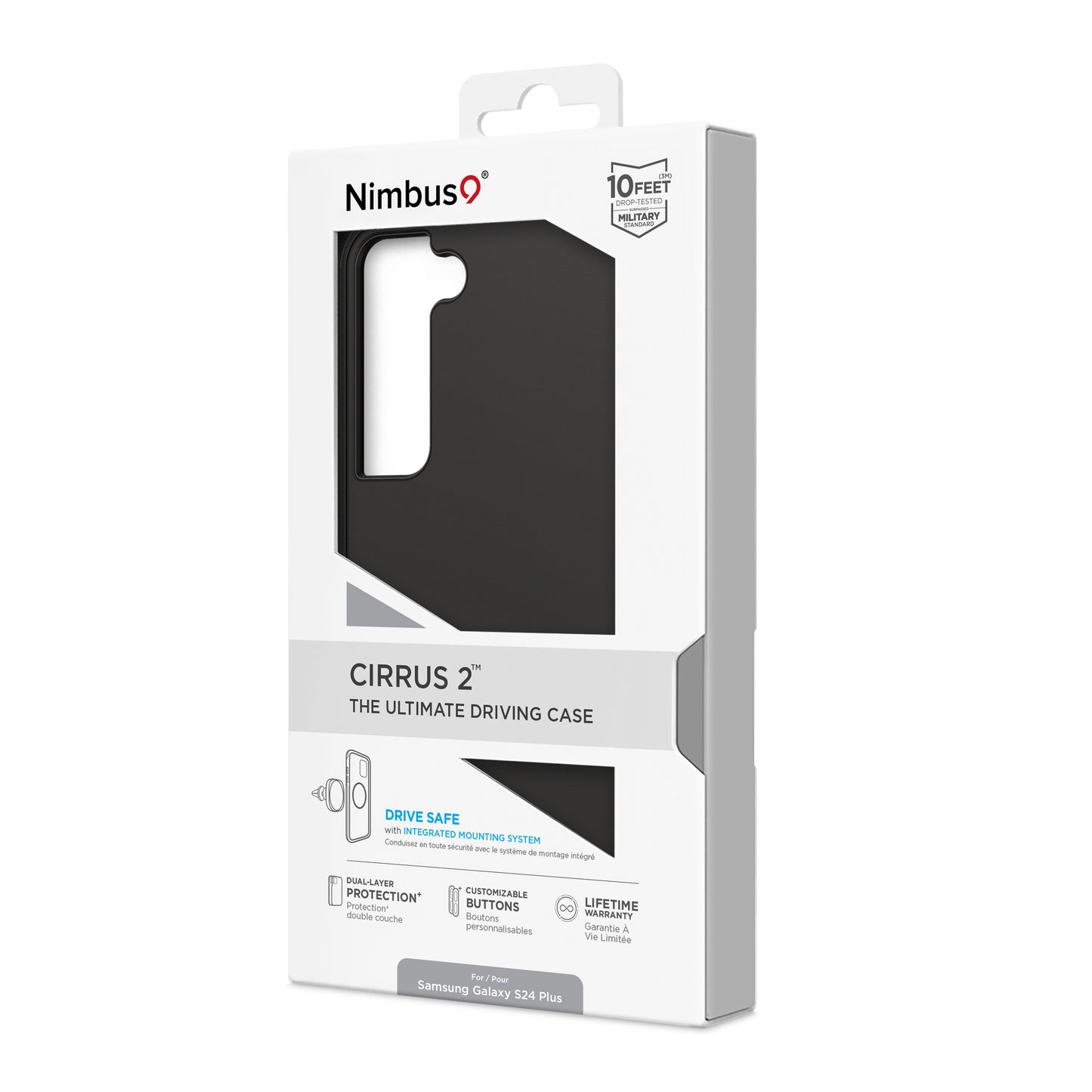 Funda Nimbus9 Cirrus 2 para Galaxy S24 Plus - Negra