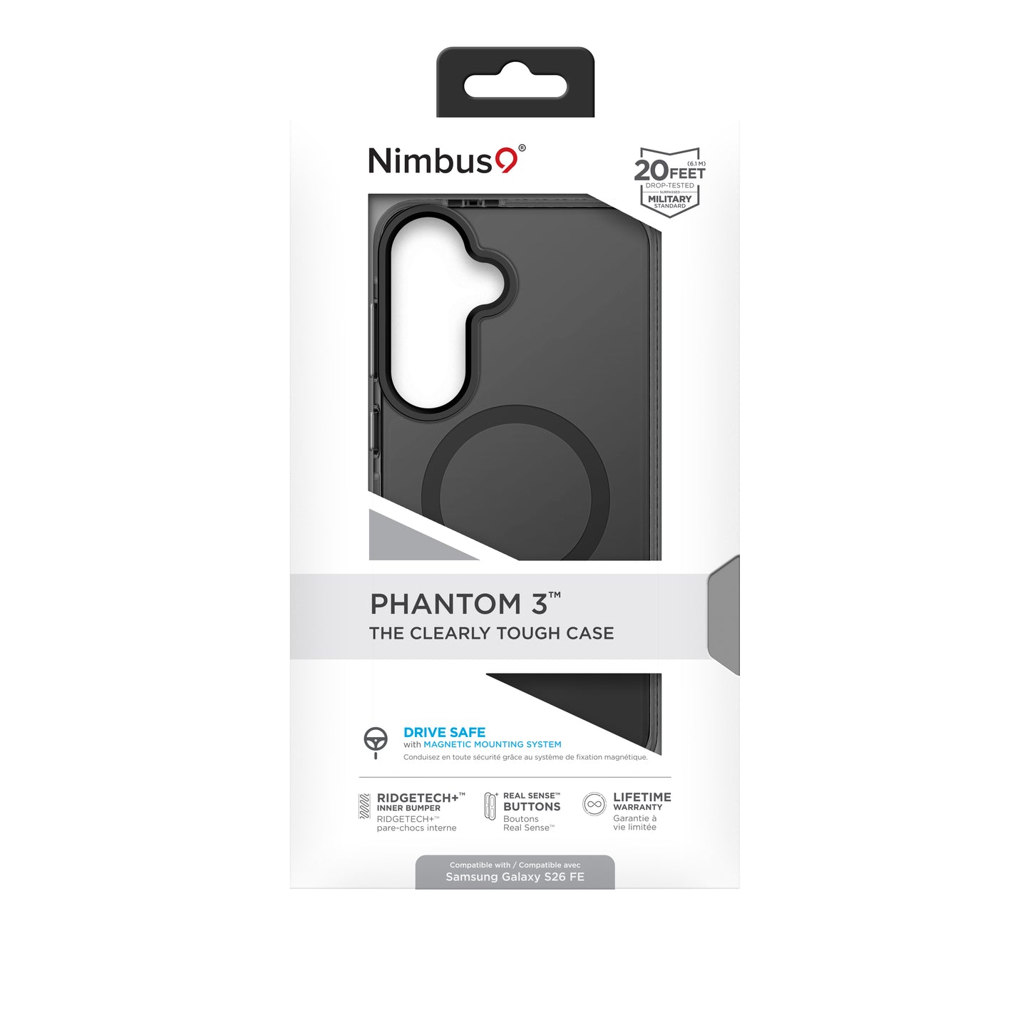 Nimbus9 Phantom 3 Galaxy S26 FE MagSafe Case